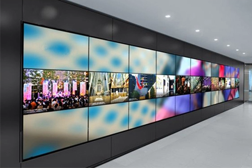 12ms 75 Inch LCD Video Wall Displays 3.5mm Bezel