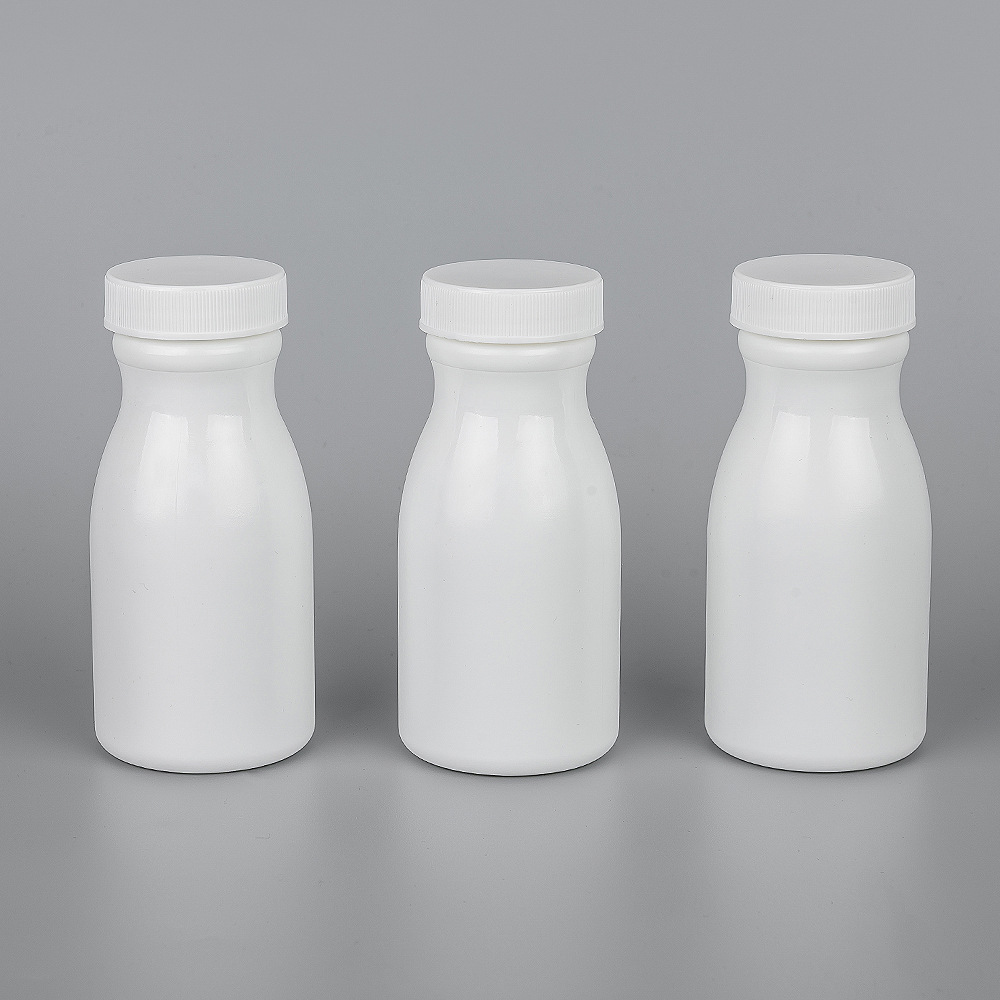 Pharmaceutical Packaging Tablet Medicine Bottle with Tamper-Proof Cap Label BPA Free Empty PetBrown Plastic Pill Bottle Seal