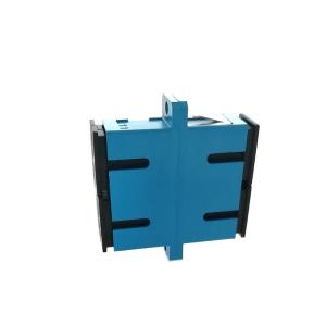 China SC UPC Singlemode Duplex Blue Fiber Optic Adapter on sale