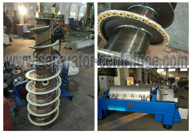 Continuous Titanium Decanter Centrifuges / Sludge Dewatering Centrifuge