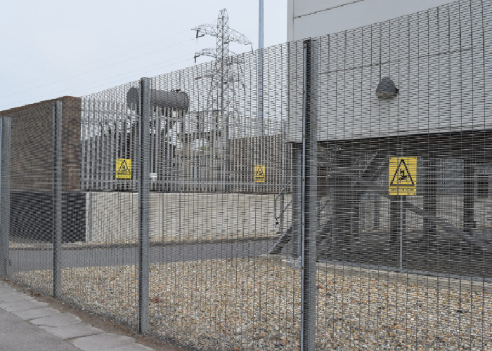 358 Anti Climb Security Fence Heavy Duty Galvanized Steel Mesh For Maximum Protection