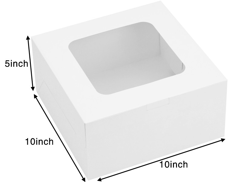 CMYK / Pontone Offsent Printing Cake Packaging Boxes For Product'S Protection And Presentation