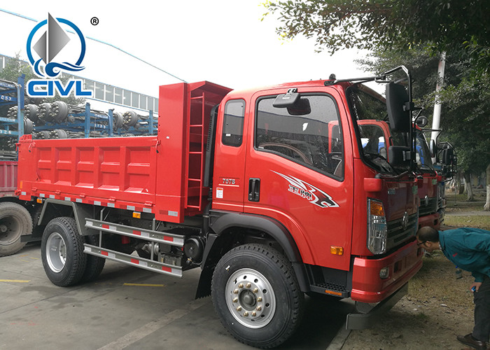 4X2 Heavy Duty Dump Truck Sinotruk Howo Mini Dump Truck 10 tons loading capacity for sale