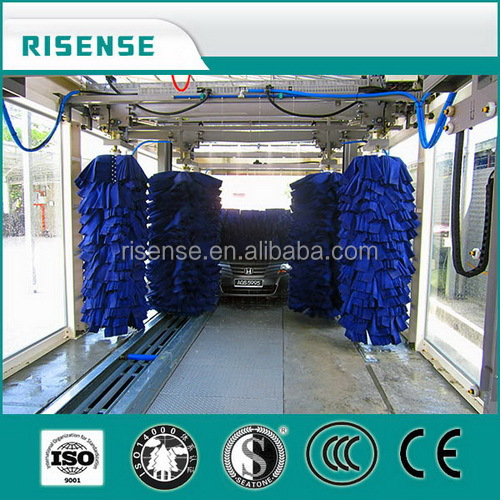 Automatic Express Tunnel Car Wash Machine for Gas Stations Customized Logo in Slovenia