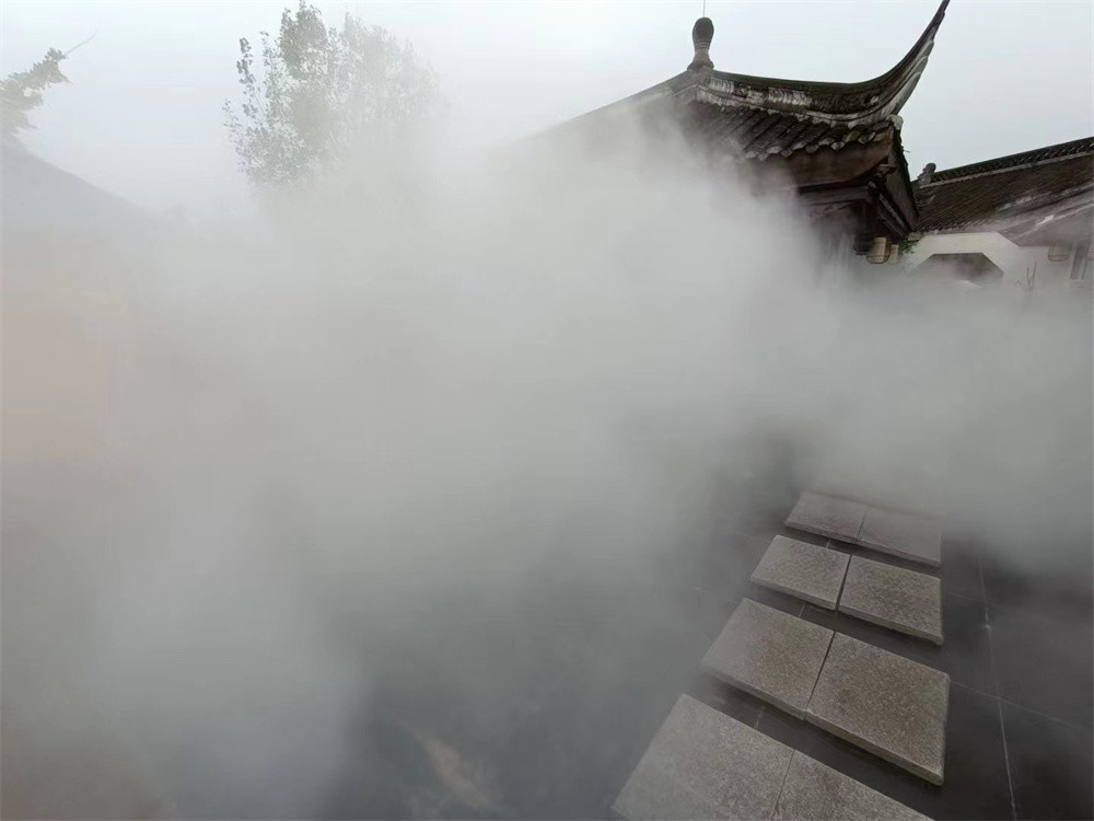 High Pressure Water Cooling Fogging Misting System Waterproof 70bar 4L/Min For Textile Industry