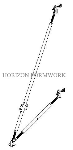 Cast Iron Beam Flange Clamps Round Bar Stirrup Attache H20 Beam Onto Steel Walings