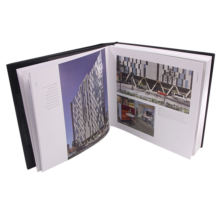 Architecture Coloring Books Printing Services Custom HardcoverBook With Box Package