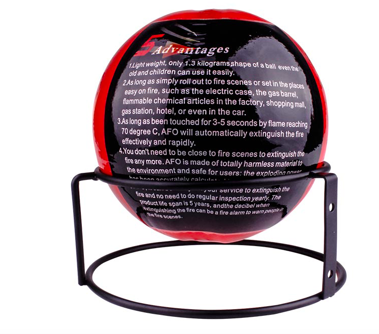 Dry powder fireball extinguisher 1.3kg, with CE certificate, a variety of sizes to choose from