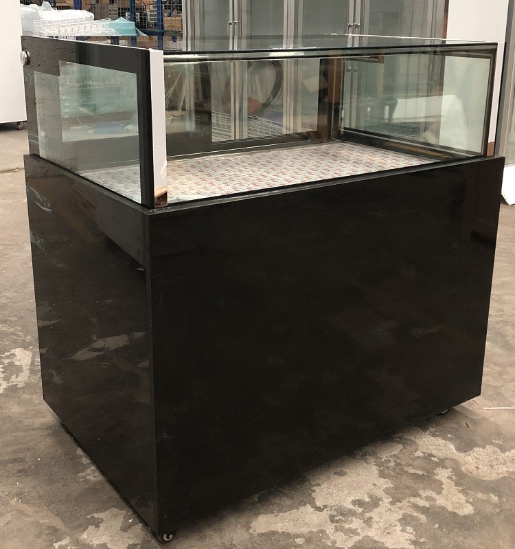2.0m cold sandwich dessert showcase with back sliding glass door