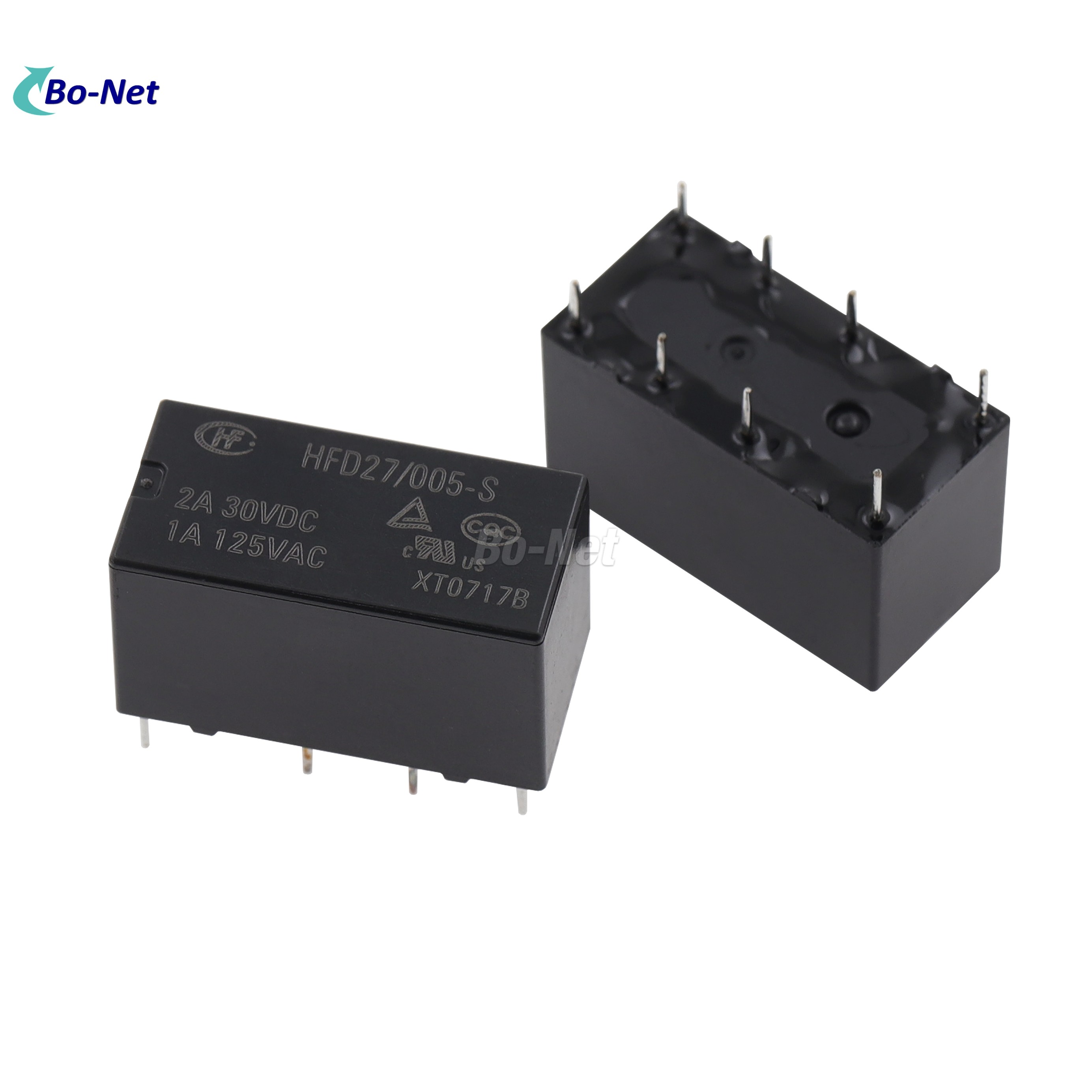 HFD27-012-S Electronic components Support BOM Quotation 12VDC 2A 8pin relay HFD27-012-S