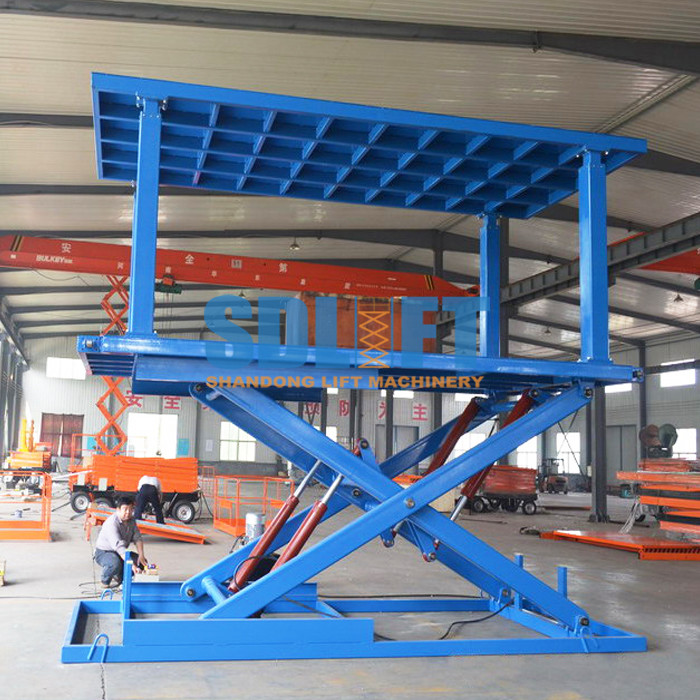 High Durability Double Deck Car Garage Parking System With CE Certified