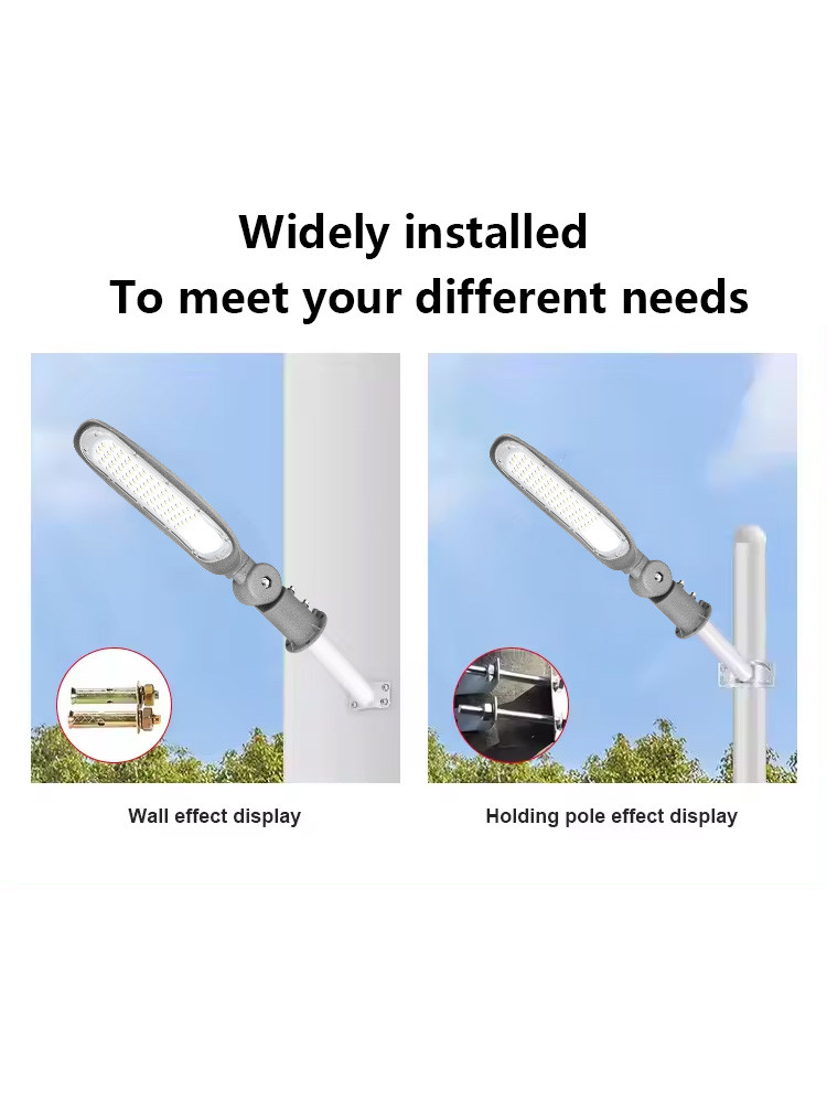 KCD Classic Performance Safety Electric Die Casting Aluminium Housing Efficient Waterproof Slim 150w Smart LED Street Lights