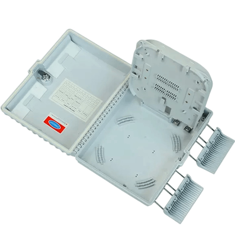Indoor / Outdoor 16 Port Splitter Fiber Optic FTTH Splitter Box