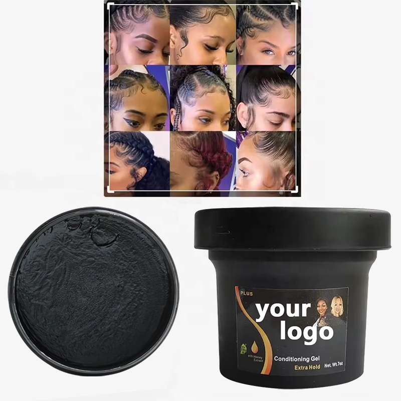 7oz Honey Extract Edge Control Conditioning Gel for 4C Hair Shine Jam Alternative