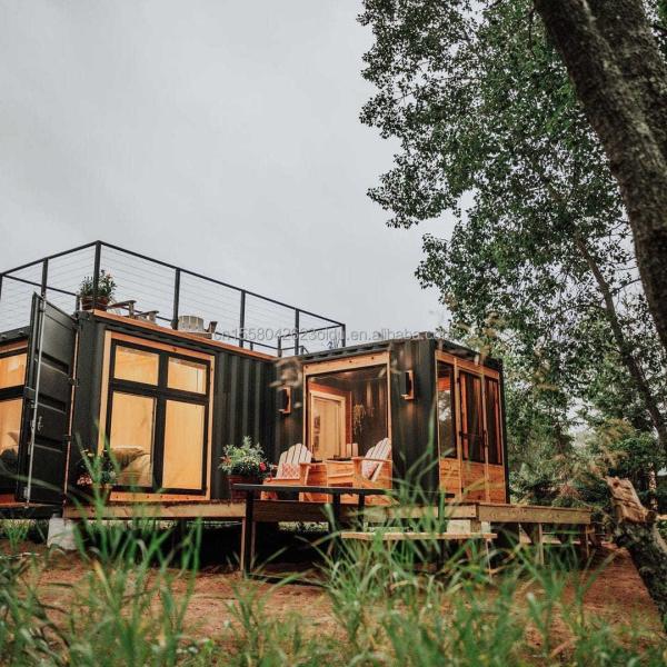 Spacious 20 Foot Modular Luxury Prefabricated Mobile Residential Flat Package
