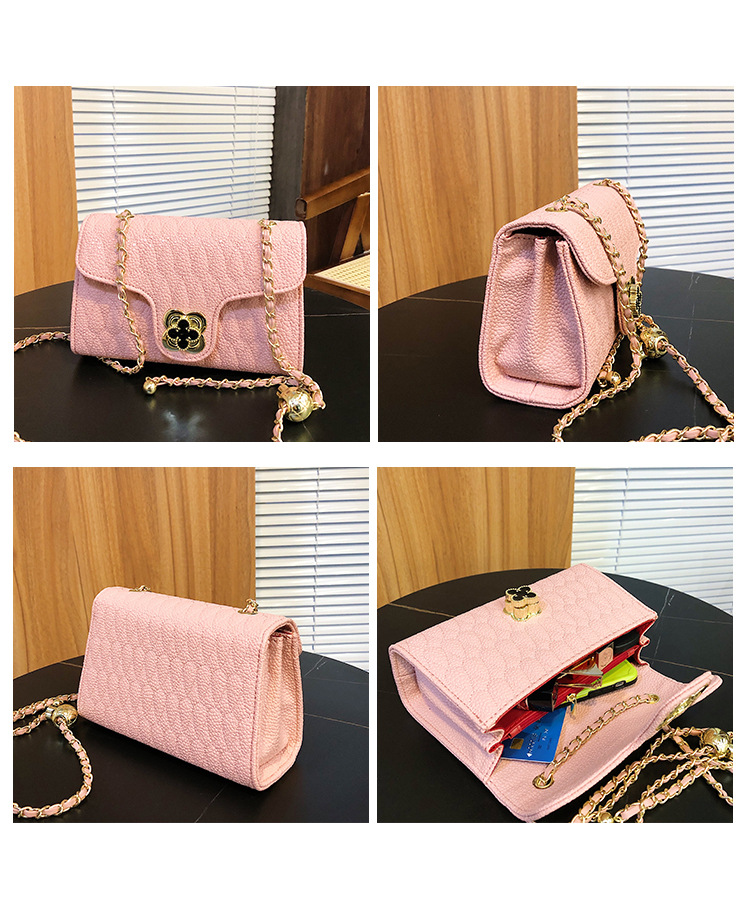 Women Bags Ling Designer Brand Chain Strap Female Handbags PU Crossbody Bag Large Purse