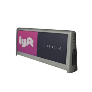  Full Color 3G 4G Taxi Roof LED Sign 600W Car Top LED Display Double Side P5mm Manufactures