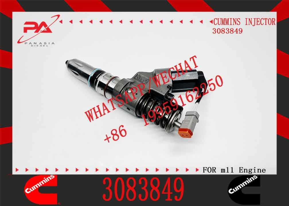 3083849 Diesel QSM11 M11 Engine Common Rail Fuel Injector 3411756 4911458 3406604 4061851 4026222 3411754 For Cum-mins