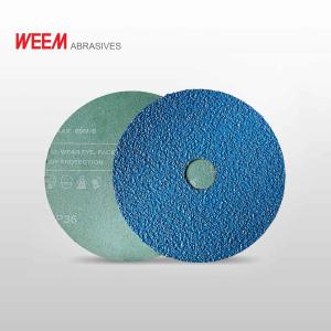 RESIN FIBER SANDING DISCS FOR ANGLE GRINDER / ZIRCONIA ALUMINUM GRAIN