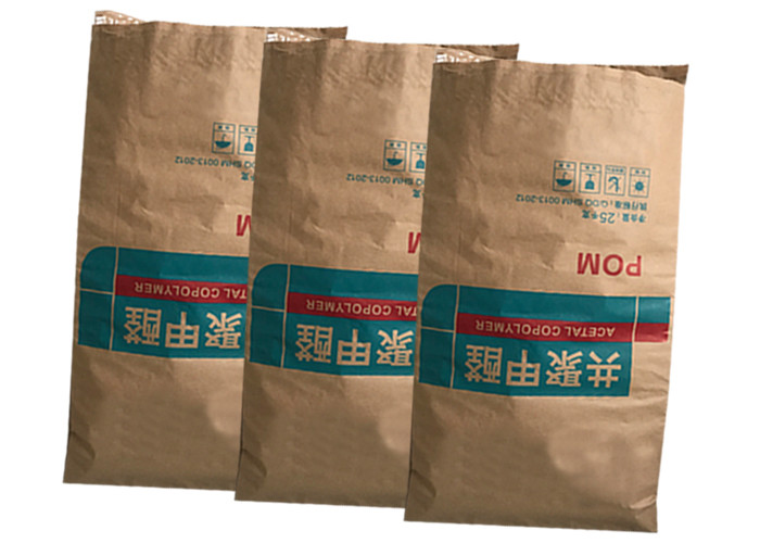 Industrial Packaging Pinch Bottom Paper Bag For Potato Starch Milk Powder