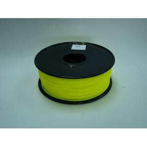 High Precision Fluo - Yellow ABS 3D Printer Filament 1kg / Spool