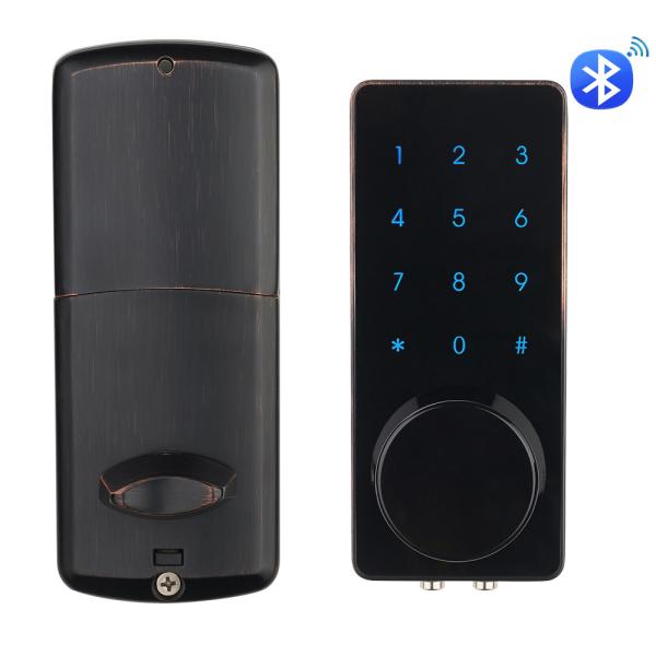Bluetooth Electronic Keyless Touchscreen Smartphone Remote Authorization Door