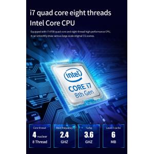 All In One 23.8 Inch Ips Hd Screen Desktop Computer Core I7-4700 Processor 8G