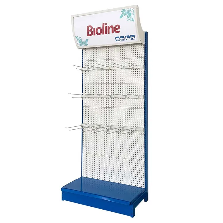 Factory Custom Size Color super market display racks pharmacy shelf supermarket shelf