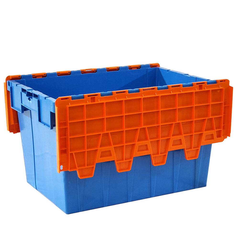 Small Stackable Beer Bottle Crates Nestable Plastic Turnover Container 600x300x365mm