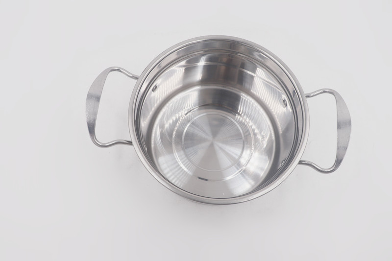 4pcs Cookware Set 17cm Stainless Steel High Pot