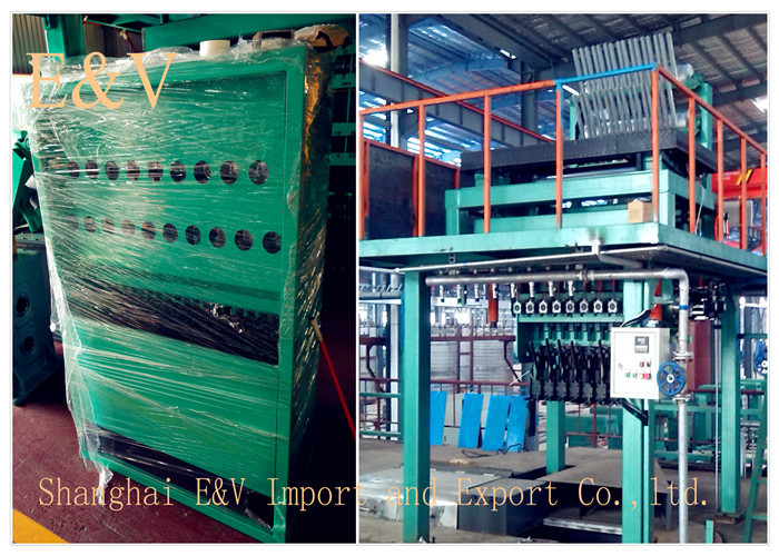 Water cooling Upward Casting Machine / copper rod making machine 8mm 12000t