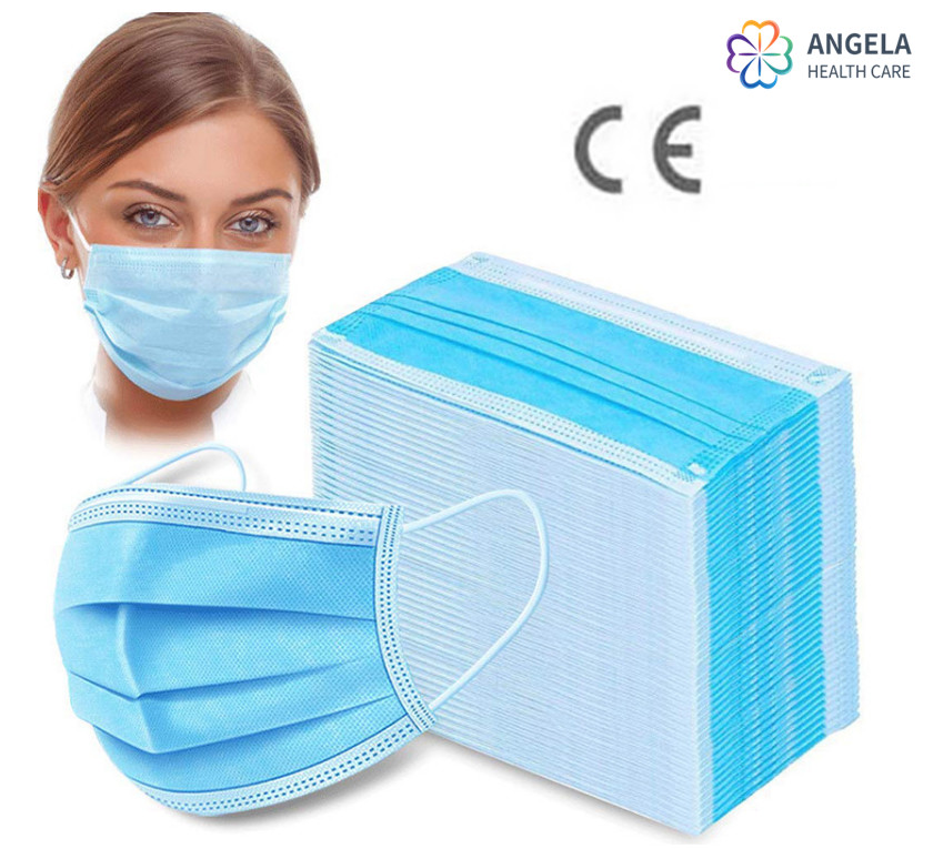 Surgical Disposable Face Mask with Earloop/3-Ply Face Mask CE,FDA,ISO13485