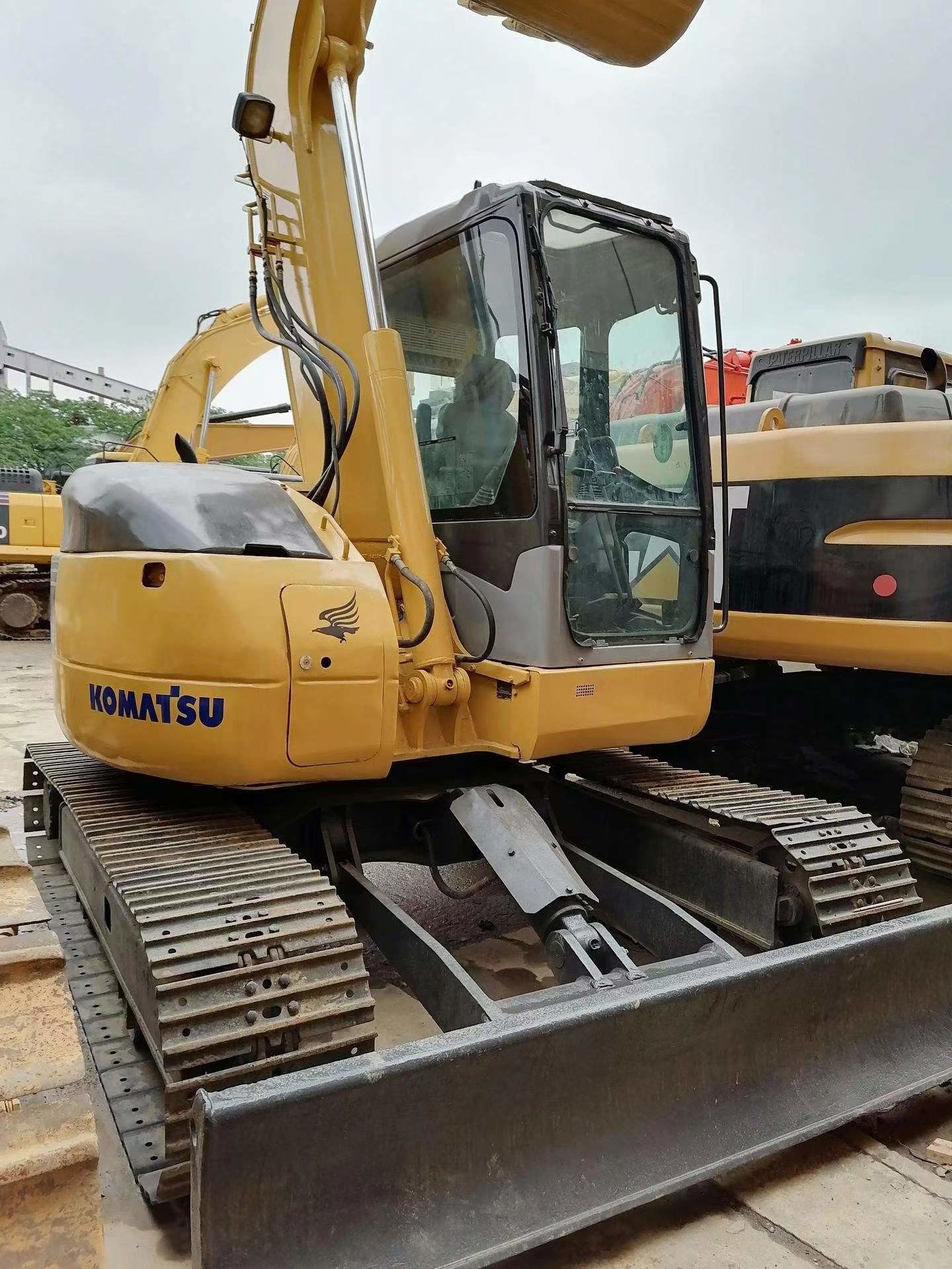 Komatsu Hydraulic Crawler Excavator 8 Ton used construction machinery, equipment