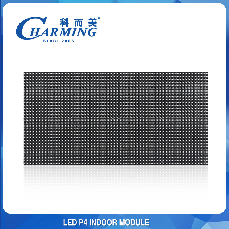 1000CD/M2 P4 Indoor LED Display Modules 3840Hz For Exhibition Bar Club