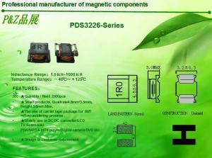 PDS3226 Series1.0uH~1000uH Nickel core ferrite Square Unshielded SMD Power Inductors