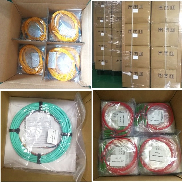 SM 9/125 Zipcord Simplex Fiber Optic Patch Cord FC APC For FTTH FTTB FTTX Network