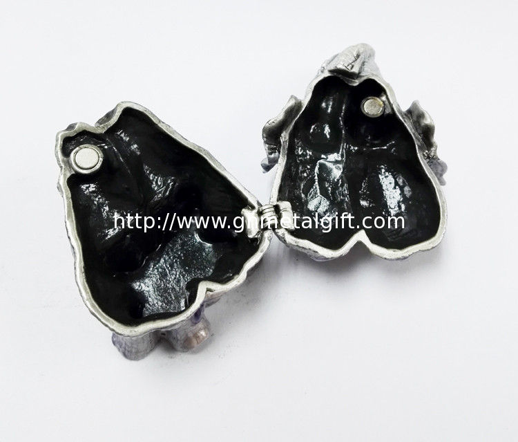 Lovely elephant beautiful enamel small jewelry box drawer handles for gift