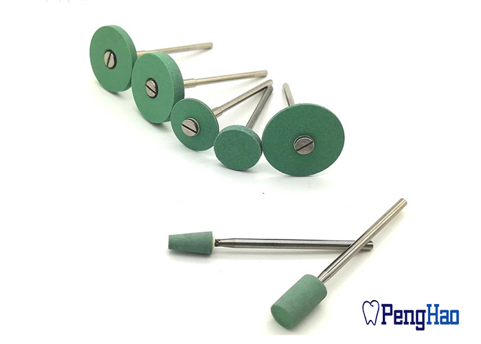 Green Dental Zirconia Abrasive Tools , Diamond Zirconia Polishing Turbo Grinder