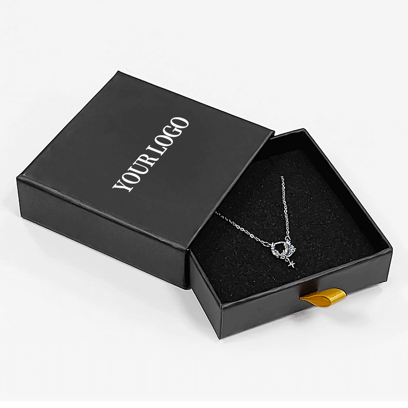 Logo Printing Rigid Boxes for Jewelry Packaging 9x9x3cm Multi-functional Travel Box