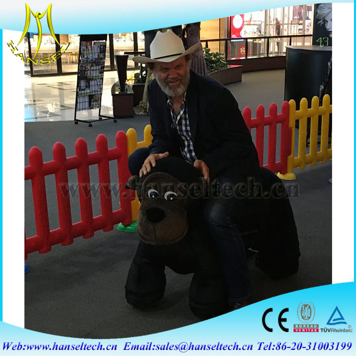 Hansel amusement park walking dinosaur rides for kids and amusement rides in guangdong