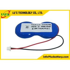 China IMOS 1P2-A1 3v Lithium Button Cell 2P 1200mah CR2450 Button Cell on sale