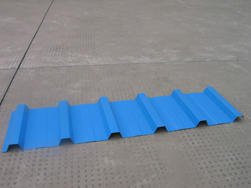 High Efficient Metal Roofing Roll Forming Machine , Colors Galzed Metal Sheet Roll Forming Equipment
