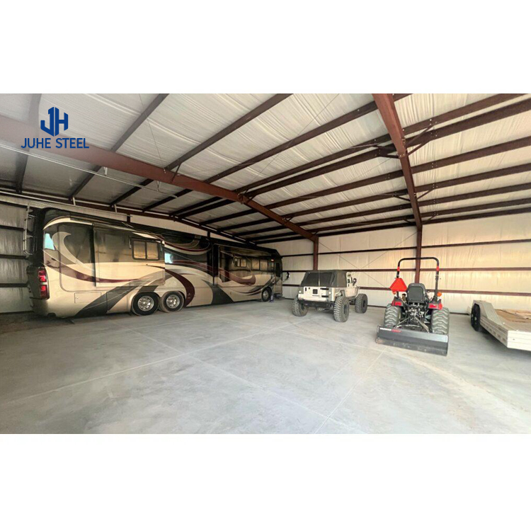 Prefabricated Steel Structure Car Garage for Steel Structural Steel Frame Workshop