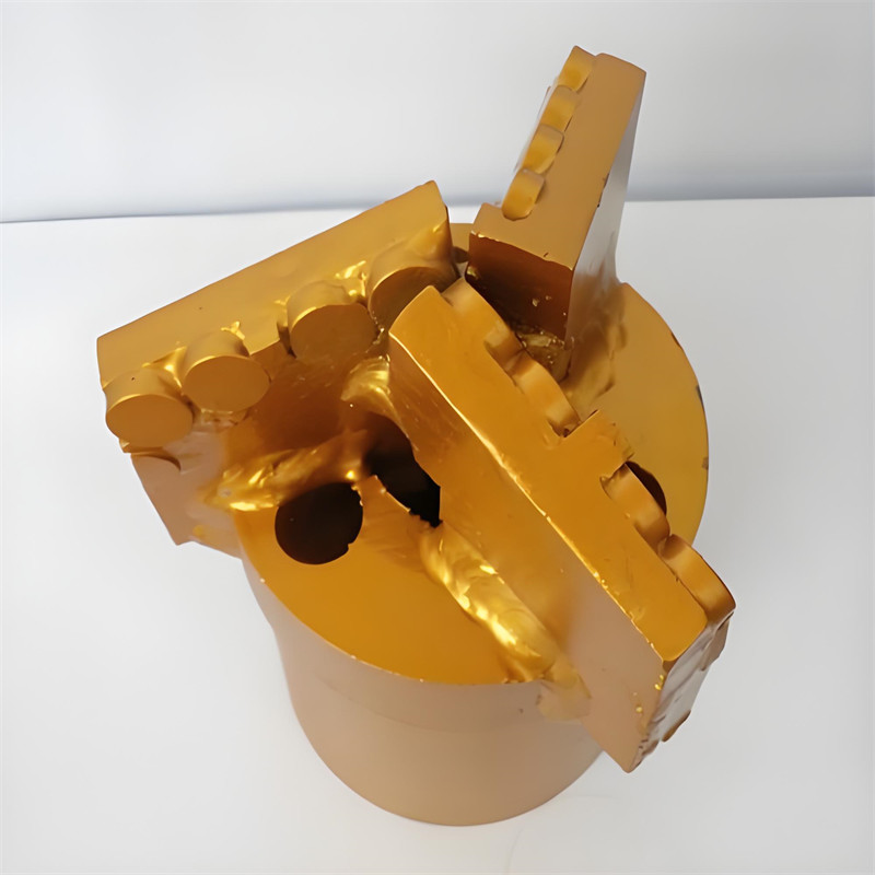 Three-Wing Conventional Scraper Non-Coring Drill Strong Wear-Resistant Mining Bits