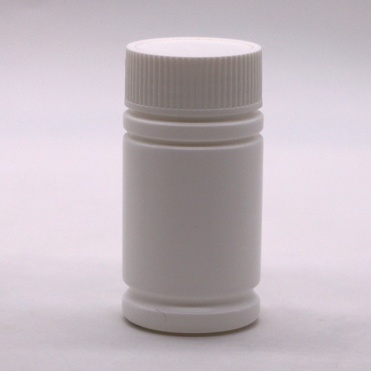 60ml HDPE Unique Design Plastic Bottle for Pill Capsule Tablet Medicine Supplement
