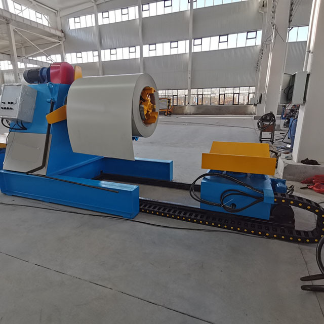 5 Ton Automatic Decoiler For Steel Coils Hydraulic