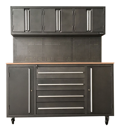 Rolling Metal Tool Storage Cabinets Cold Rolled Steel Customized Support OEM for Garage