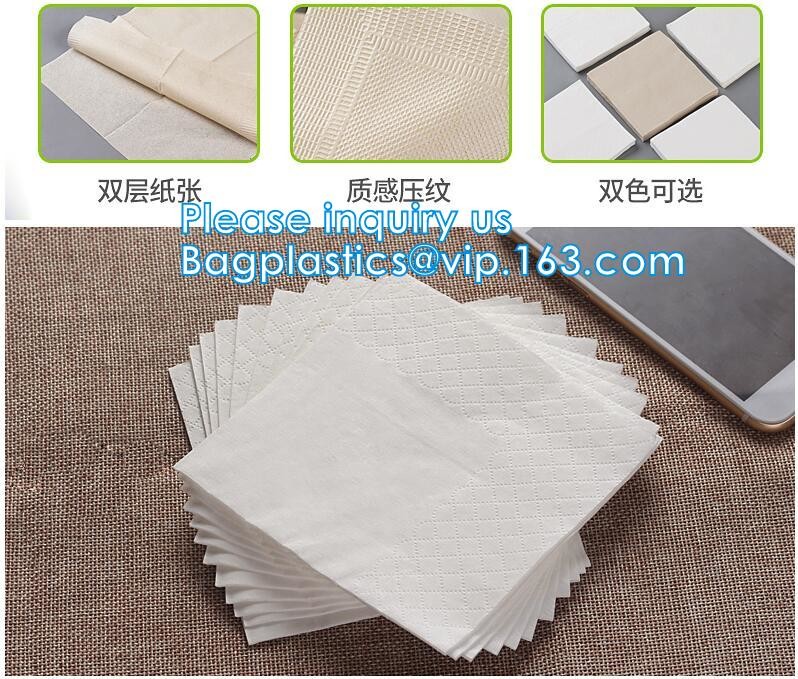 25pcs per pack 3ply Paper Napkins Rose Gold Foil Dots Designs Perfect for Birthday baby shower tableware decorations