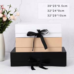 Rectangle Cardboard Shoe Boxes CMYK Printing With Magnetic Closure