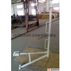 Construction Wall Forming Systems with Top Scaffold Brackets as Safety Platform